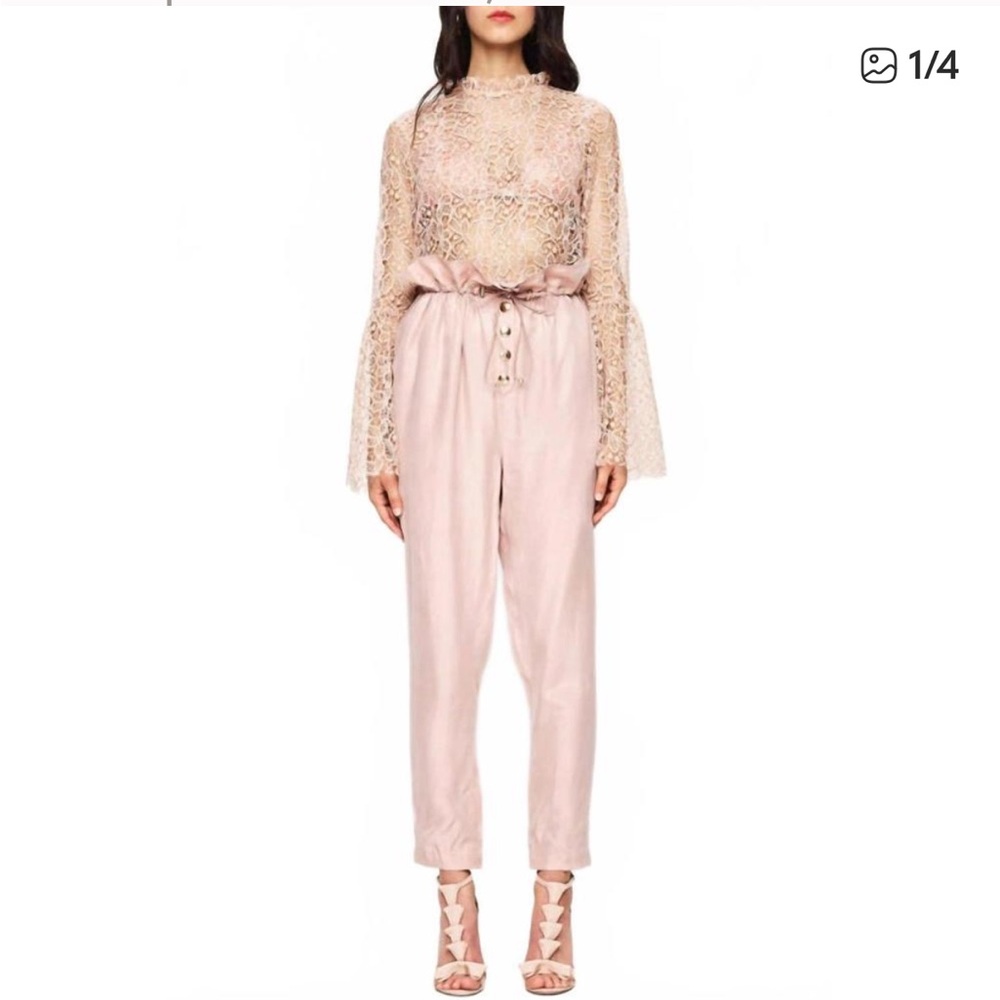 ALICE MCCALL women's time after time pants in nude size 10